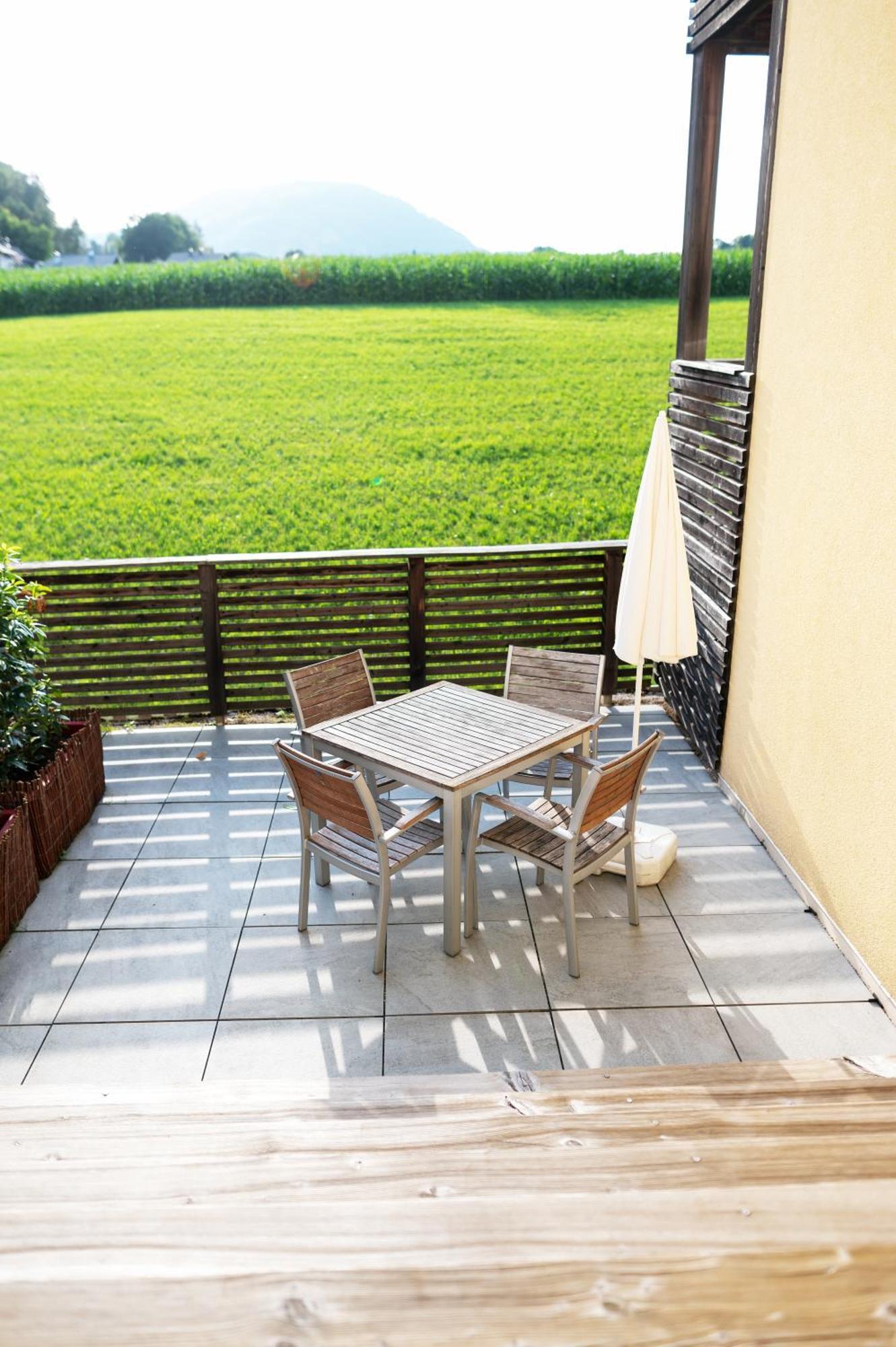 Apartmenthotel 'S Mitterndorf Traunkirchen Exterior foto